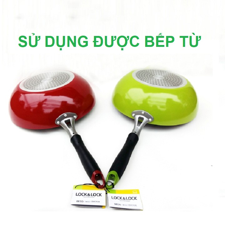chảo lòng sâu xài bếp từ lock&lock - chảo lòng sâu xài bếp từ