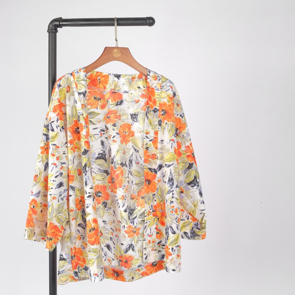 Áo Cardigan chống nắng dáng Kimono