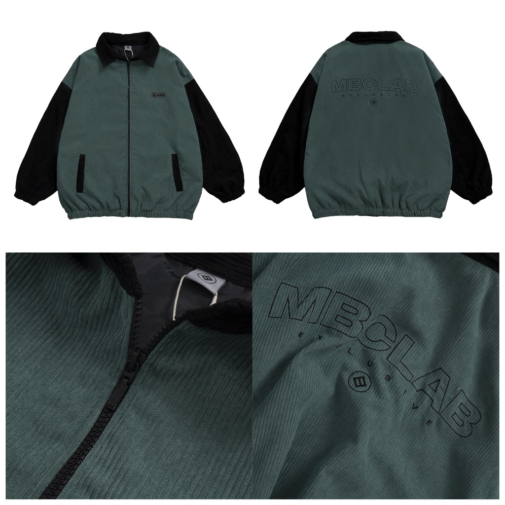 Áo Khoác MBC Corduroy Exclusive Jacket - Smoke Blue/Turquoise/Brick/Moss Green