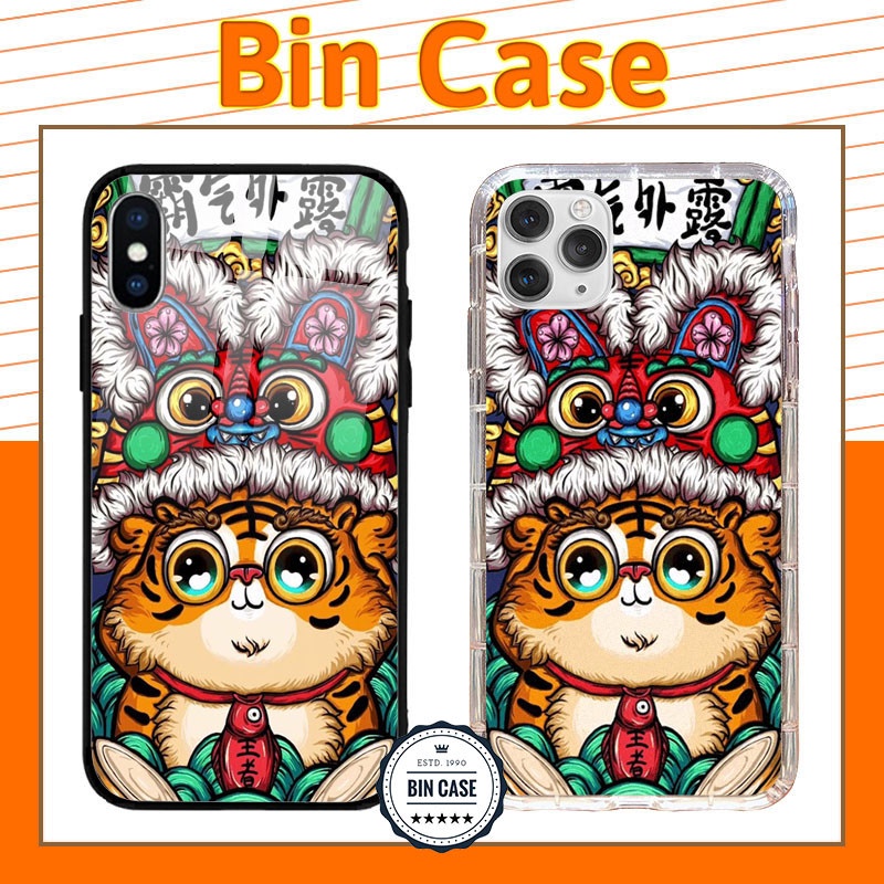 ❤Ốp lưng con Mèo béo bự cool ngầu ❤đội mũ kì lân độc đáo iphone 13 12 11 Pro Max 6s 6 7 8 Plus X Xr Xs Max MEO013