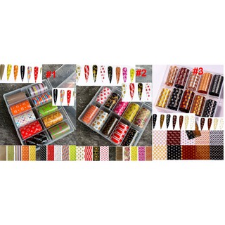 Foil Dán Logo và Thương Hiệu VL, Dior Mẫu Nail Đẹp Mới - Lẻ 1 Hộp