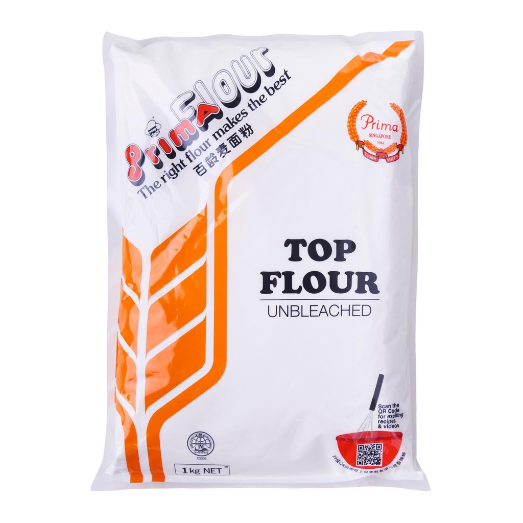 Bột mì top flour Prima gói 1kg