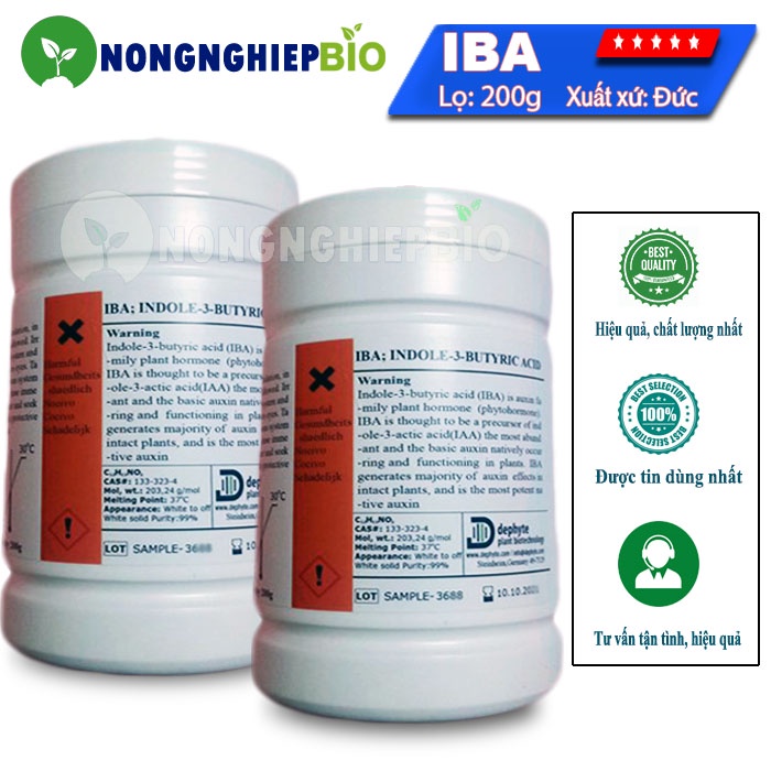Thuốc kích rễ IBA Rooting Hormone 200g Xuất xứ Đức