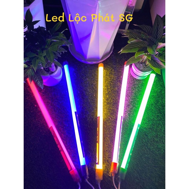 Tuýp Led T8 - 220V, 1m2 - 18W, có phích cắm. Nhiều màu sắc. 🔴 🟡 ⚪️ 🟢 🔵 🟣 🟤 | BigBuy360 - bigbuy360.vn