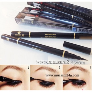 Bút lông viền mí NONU không lem,dễ vẽ