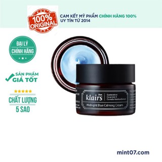 Kem Dưỡng Klairs Midnight Blue Calming Cream
