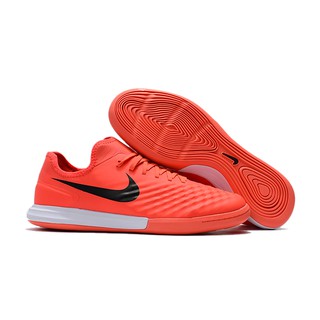 Giày bóng đá đế bằng Magista màu đỏ IC