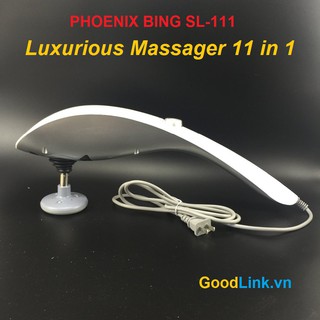 MÁY MASSAGE CẦM TAY 11 ĐẦU PHOENIX BING SL-111 ( CÓ HỒNG NGOẠI )