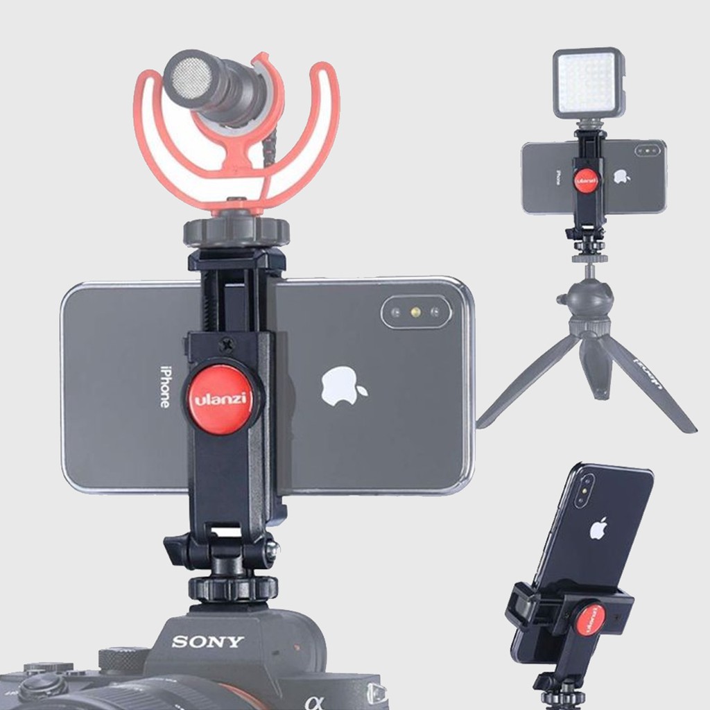 Kẹp Điện Thoại Ulanzi ST-06 - phụ kiện kẹp ĐT gắn chân kẹp | BigBuy360 - bigbuy360.vn