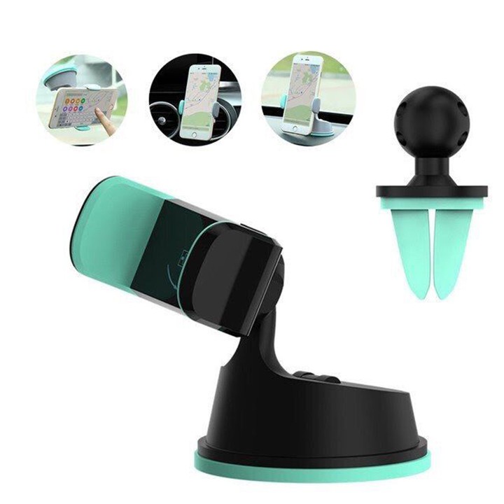 Gía Đỡ Kiêm Sạc Không Dây Trên Oto TẶNG Giá đỡ điện thoại trên xe hơi Jual Jual Car Holder 3 in 1