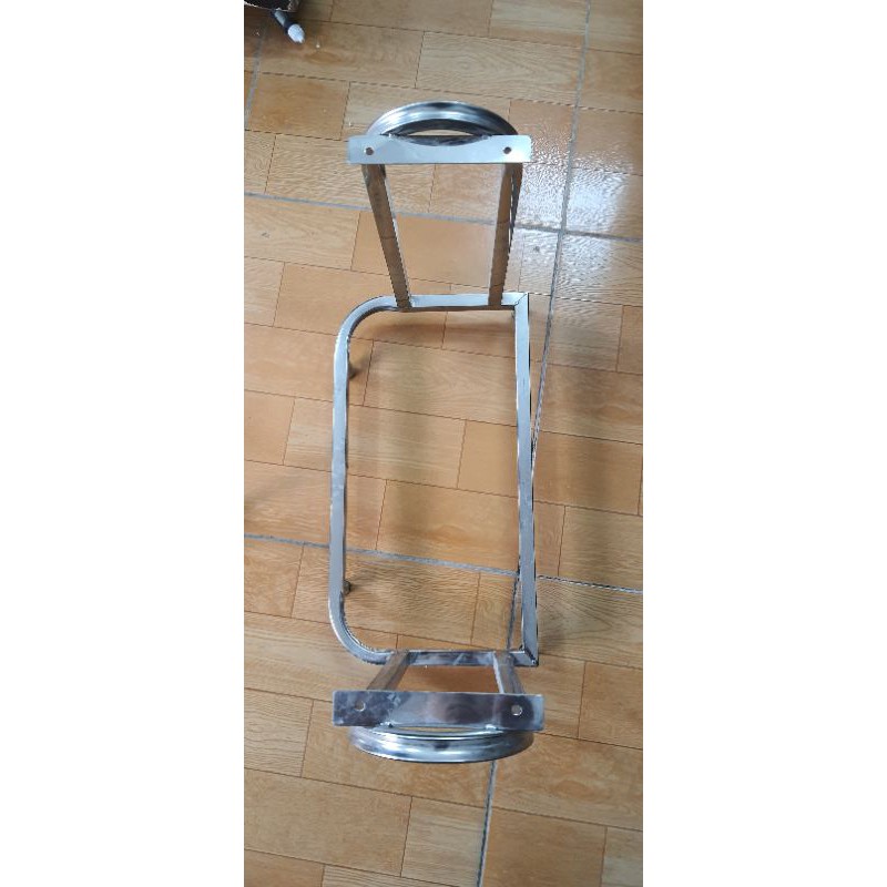 Khung giá inox cho máy lọc RO không tủ - để gầm bếp