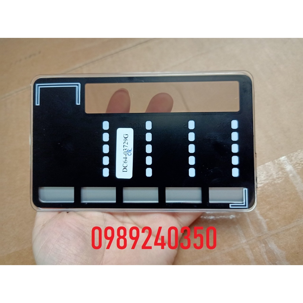 Mặt phím bấm cảm ứng máy giặt Samsung cửa ngang