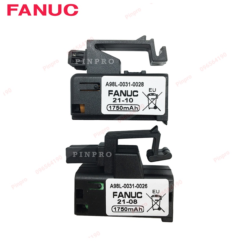 Pin nuôi nguồn FANUC A98L-0031-0026 / A98L-0031-0028 3V 1750mAH FDK CR2/38.L