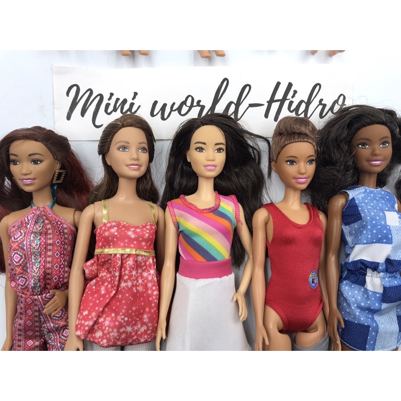 Búp bê Barbie thanh lý Fashionistas vintage cổ nghề nghiệp Mã S18