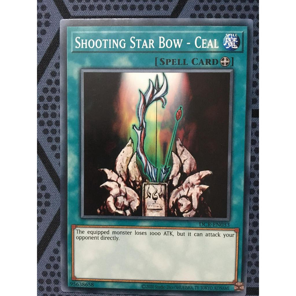 Bài yugioh thời đầu duel monster - Shooting Star Bow - Ceal - DCR-EN033 - Common Unlimited (25th Reprint)
