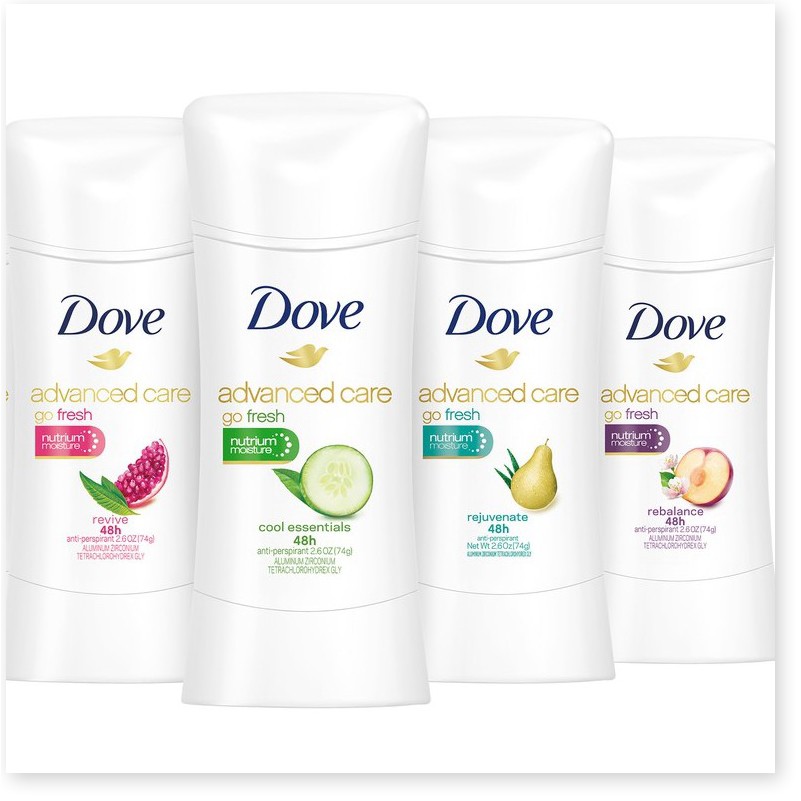 [Mã chiết khấu giảm giá mỹ phẩm chính hãng] Lăn Khử Mùi Dove Advanced Care 48h