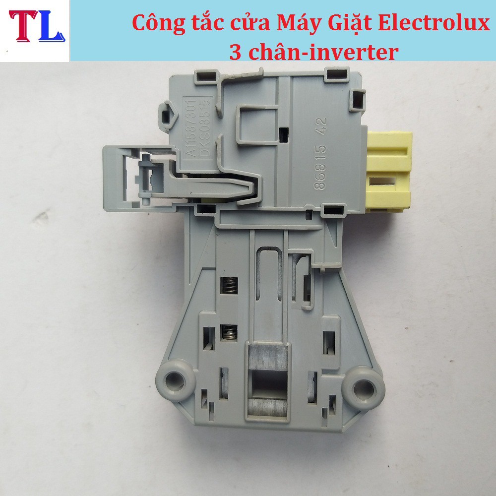 Công tắc khóa cửa máy giặt Electrolux cửa ngang (dài)