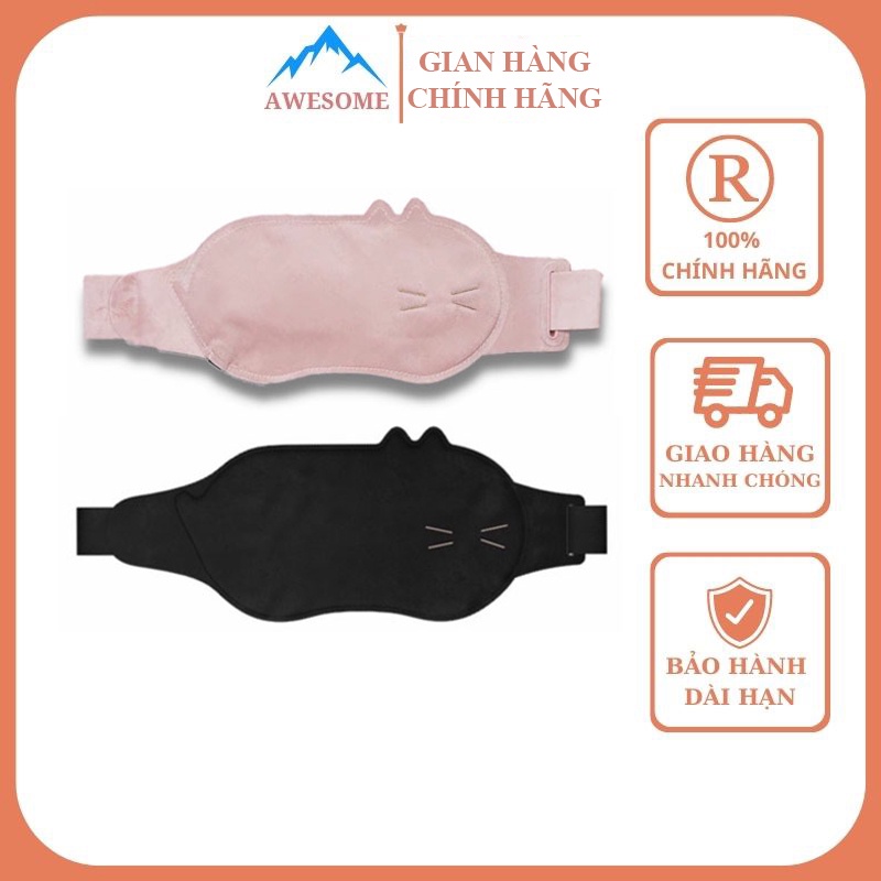 Đai Chườm Ấm Giảm Đau Bụng Kinh Solove R9 3 chế độ sưởi ấm bằng Graphene nóng