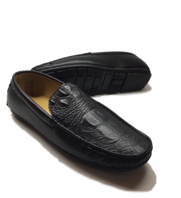 Giầy nam lười vân cá sấu | BigBuy360 - bigbuy360.vn