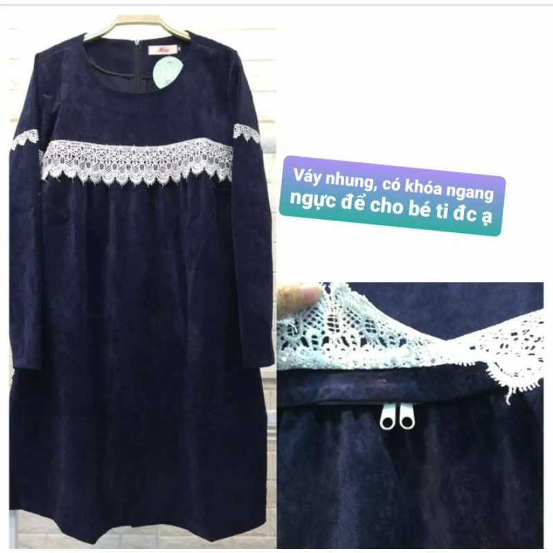 Thanh lý 2 váy bầu/cho con ti còn new tag