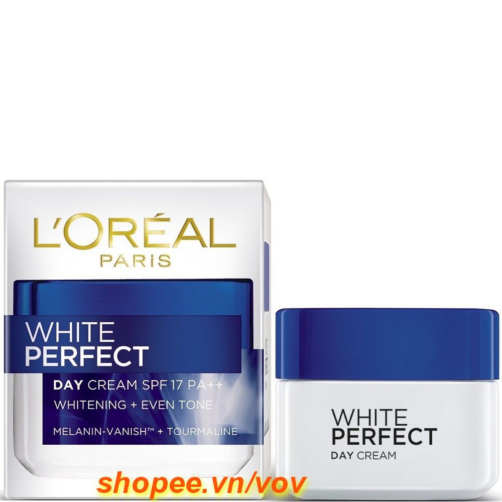 Kem Loreal White Perfect 50ml Dưỡng Ban Ngày Làm Trắng Mịn, Ngăn Ngừa Tế Bào Nám 100% chính hãng vov cung cấp & bảo trợ.