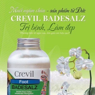 Muối khoáng ngâm chân crevil foot badesalz