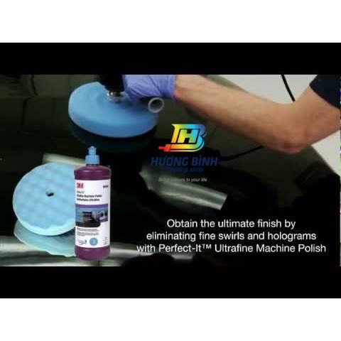 Dung dịch đánh bóng Bước 3 cao cấp 3M 06068 PERFECT-IT™ EX ULTRAFINE MACHINE POLISH, 1 QUART (946ML)