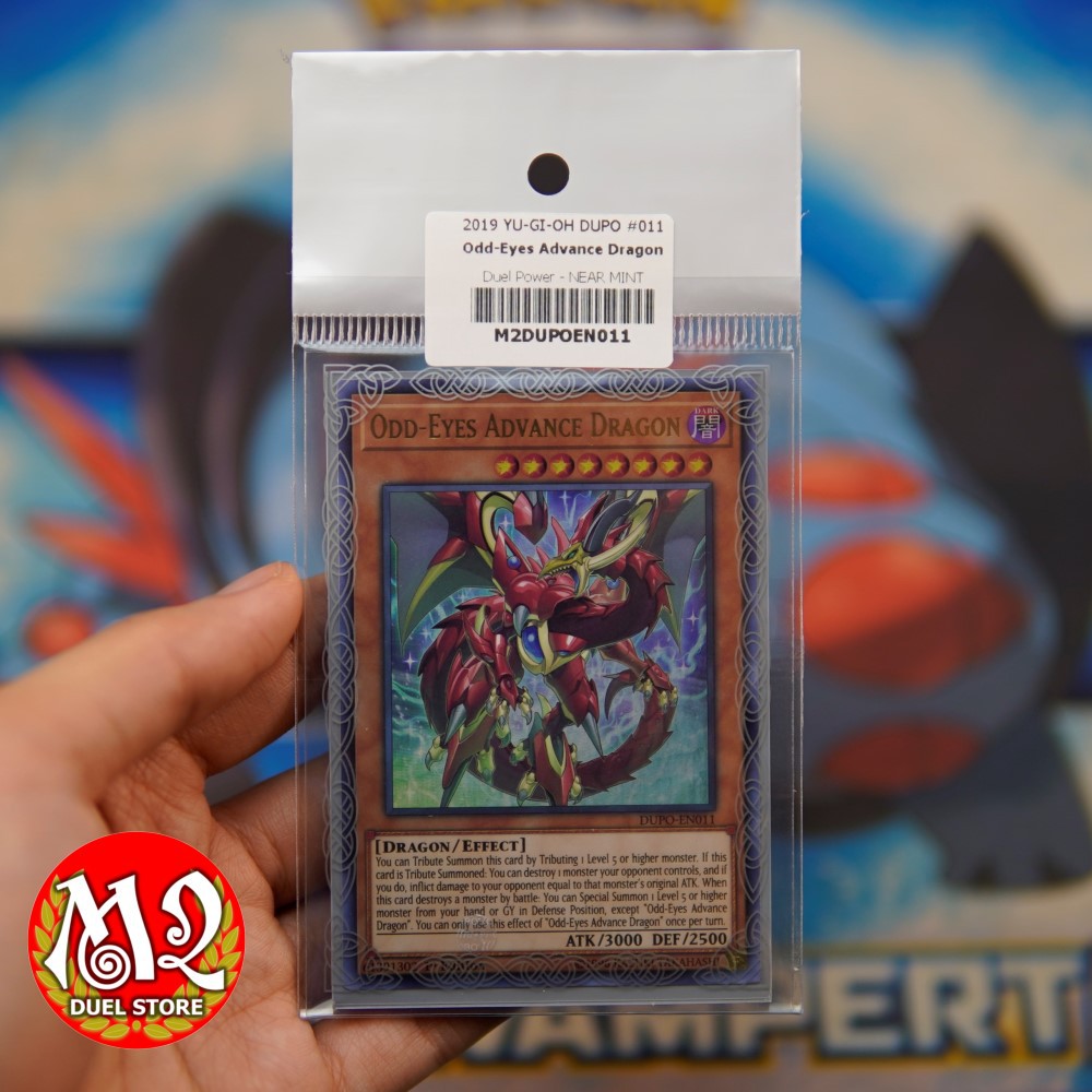 Lá bài thẻ bài Yugioh DUPO-EN011 Odd-eyes Advance Dragon – Ultra Rare -  Bảo quản M2SCCQ-LITE