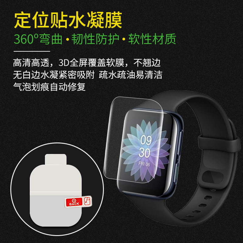 Miếng Dán Mặt Đồng Hồ Thông Minh Oppo Smart Watch 41mm 46mm 3d