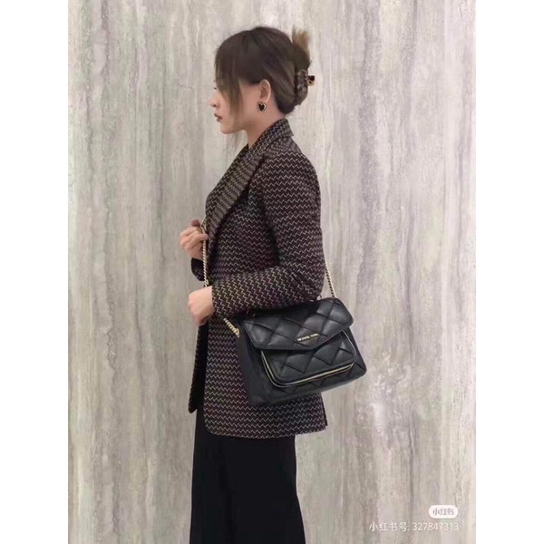 Túi đeo vai đeo chéo nữ thương hiệu Michael Kors MK da thật cao cấp