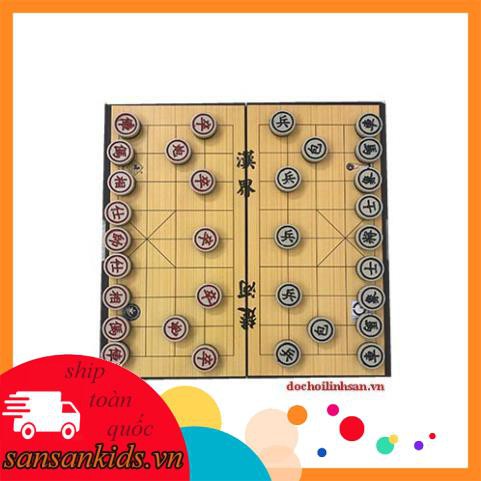 BÀN CỜ TƯỚNG NHỰA LOẠI NHỎ KÍCH THƯỚC 29X28X3