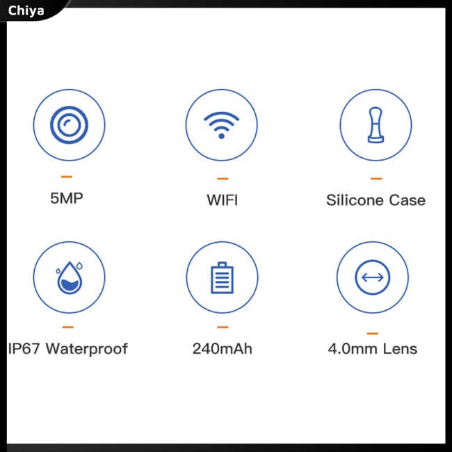 Dụng Cụ Lấy Ráy Tai Thông Minh Xoay 360 Độ Kết Nối Wifi