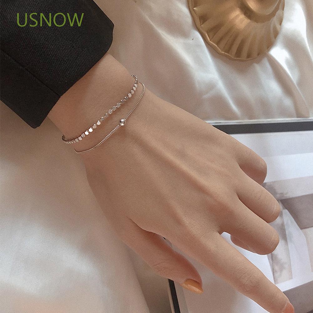 Vòng Tay Hai Lớp Thời Trang Xinh Xắn Dành Cho Nữ