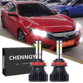 Set 2 Bóng Đèn Pha LED 2016-2018 Honda Civic