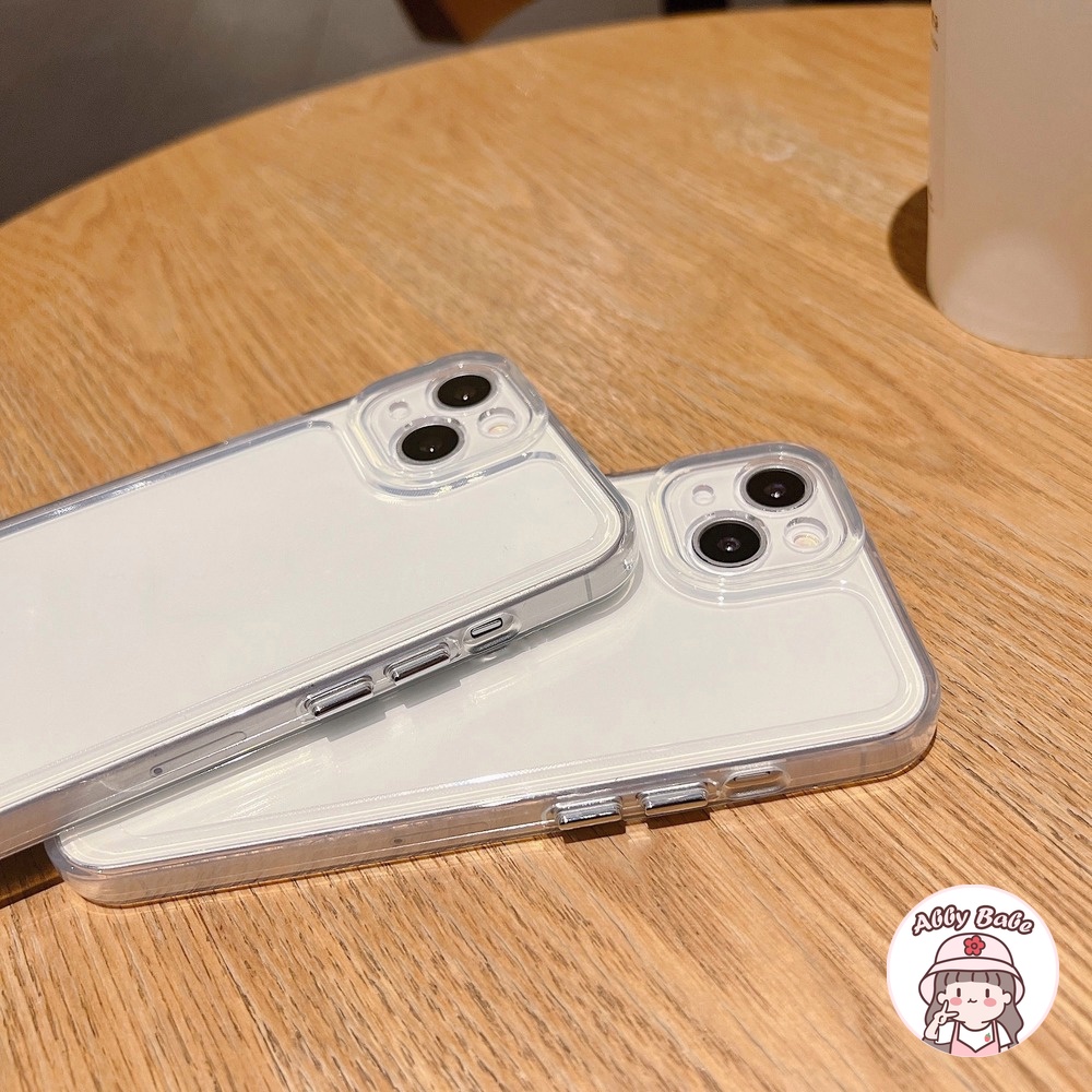 Ốp Điện Thoại TPU Mềm Trong Suốt Đơn Giản Chống Sốc Chống Trượt Cho IPhone 14 Pro Max 11 7Plus 13 12 11 Pro Max X XS XR