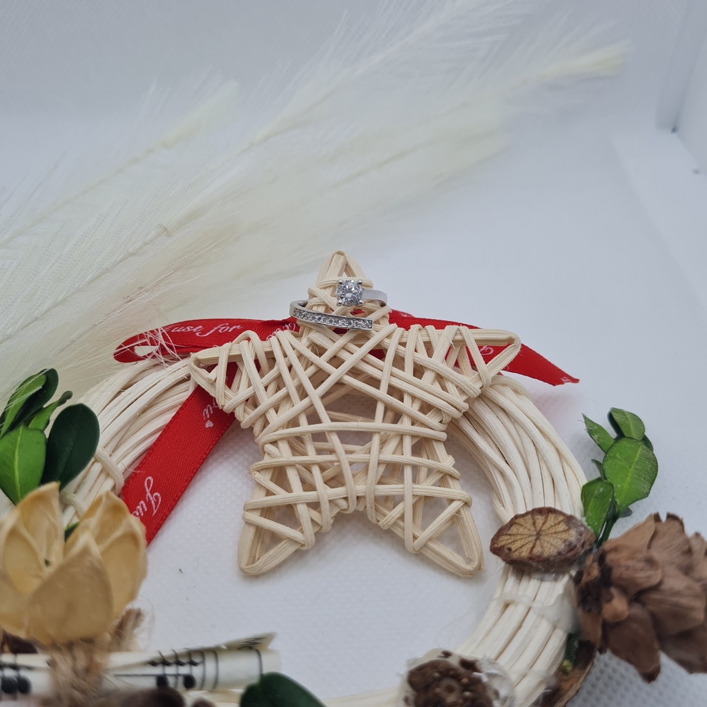 Nhẫn mặt đá nhỏ mẫu 20 - quà tặng vợ, quà tặng bạn gái, quà 20/10, quà 8/3, quà valentine, quà giáng