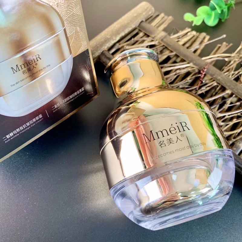 Kem PEILSI 2 tầng kèm máy matxa đẩy tinh chất tặng kèm một chống nắng 50ml