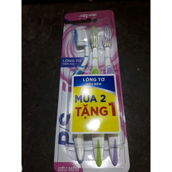 Combo 3 bàn chải p/s mềm mại