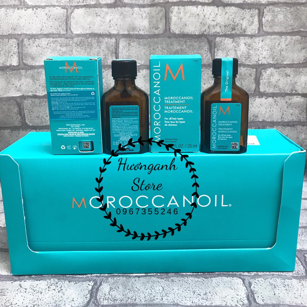 [ Moroccanoil-Chính Hãng] Dầu Dưỡng Tóc Moroccanoil Treatment Original 25ML