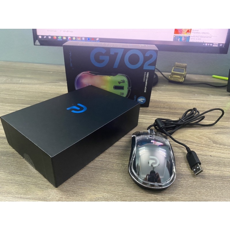 Chuột Gaming Máy Tính Có Dây LOGITECH G702 CRYSTAL Led RGB Chơi Game Mouse Vi Tính Laptop Pc Gaming