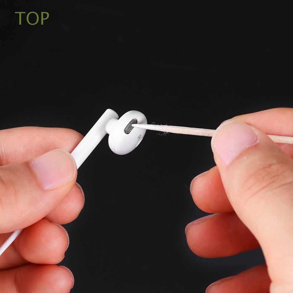 Tăm bông vệ sinh cổng sạc loa/ tai nghe/camera điện thoại dùng 1 lần