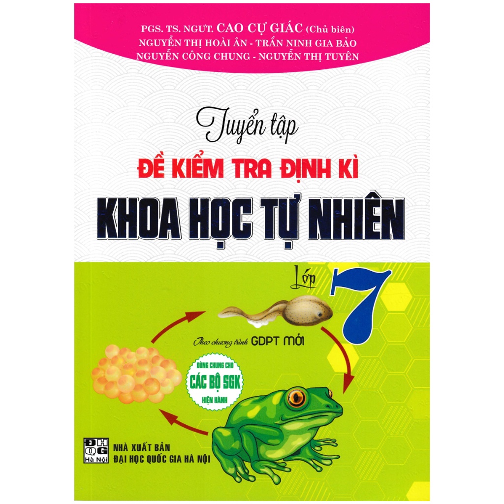 Sách - Tuyển Tập Đề Kiểm Tra Định Kì Khoa Học Tự Nhiên Lớp 7 (Theo Chương Trình GDPT Mới)