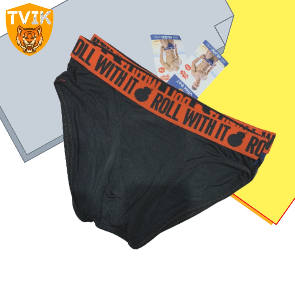 Quần sịp chéo Tvik nam, vải cotton mặc nhẹ như không, SCCT