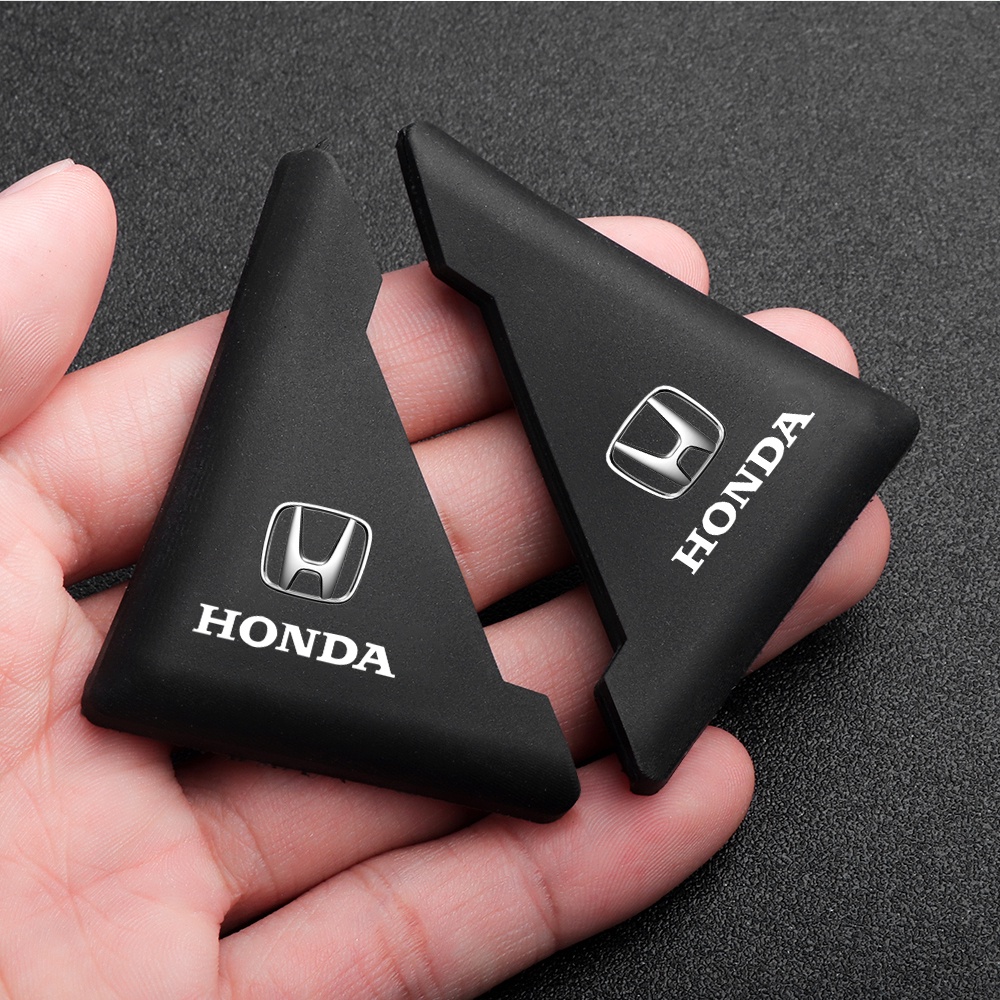 Bộ 2 Miếng Dán Góc Cửa Xe Hơi Chống Va Chạm Chống Va Chạm Cho Honda Freed Brio City Civic CRV HRV BRV Jazz C70 Civic BRV Fit