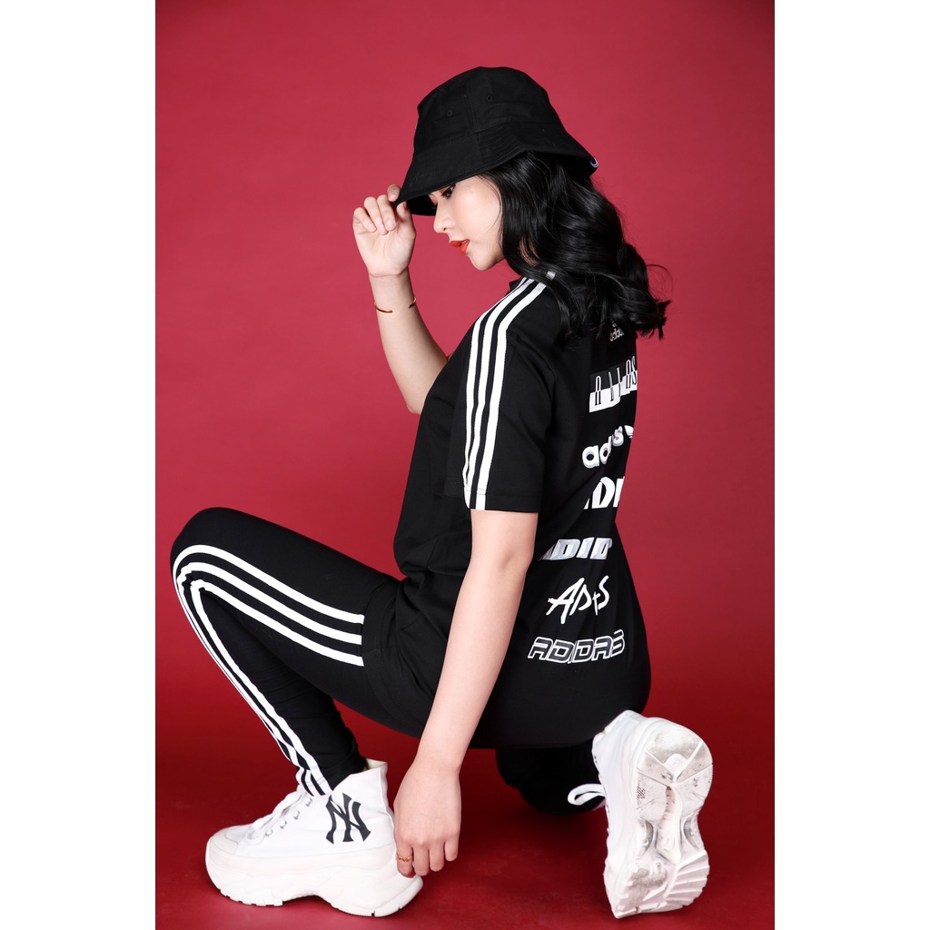 (HÀNG XUẤT XỊN) Áo das đen 1678 STICKER TEE Made in Cam/bo/dia full-tag-code  Size XS S M L