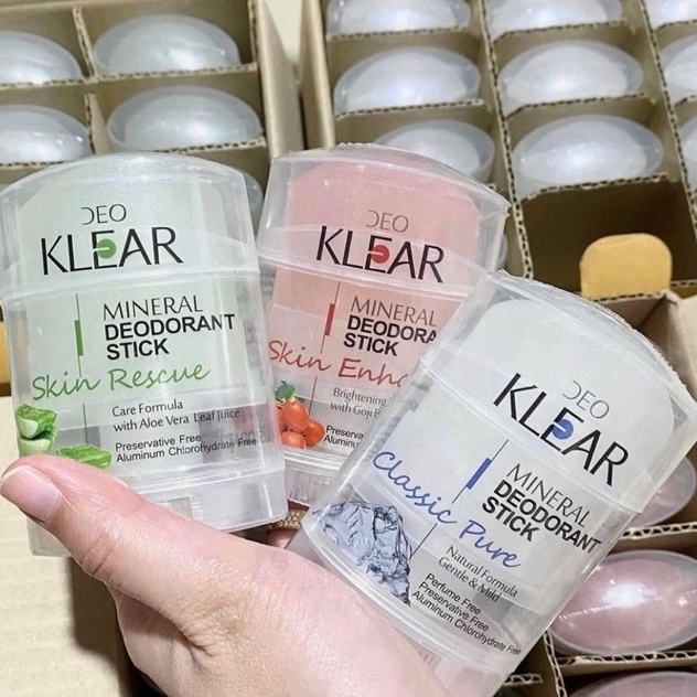 Lăn Nách Đá Khoáng Klear Chính Hãng Thái Lan