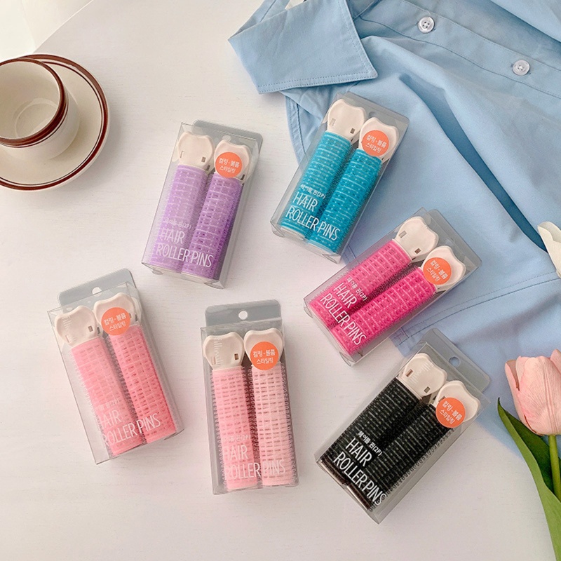 Set 2 Lô Uốn Tóc Tạo Kiểu Tiện Dụng Cho Nữ