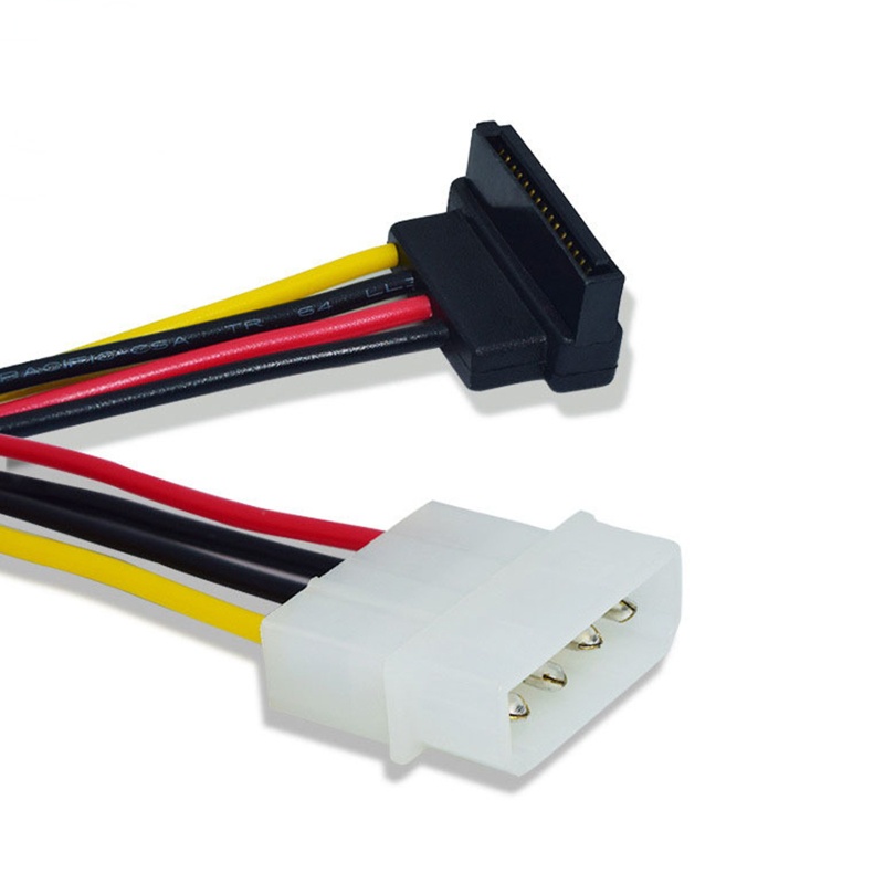 [3C] Dây Cáp Chuyển Đổi IDE Sang Sata 2 Cái 4Pin Female Sang Sata 15Pin