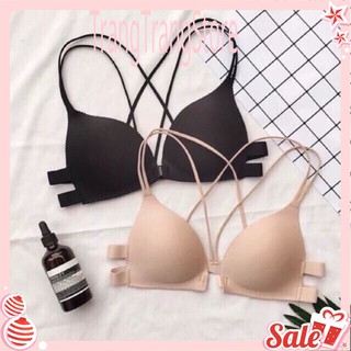 Áo Bra   (🔥FREESHIP🔥) Bra Đúc Su Cài Trước, Đệm Bàn Tay Nâng Ngực MÃ 810