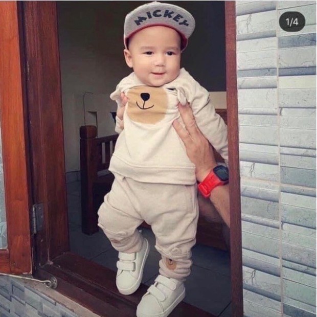 Xả Bộ mặt gấu cute cho bé